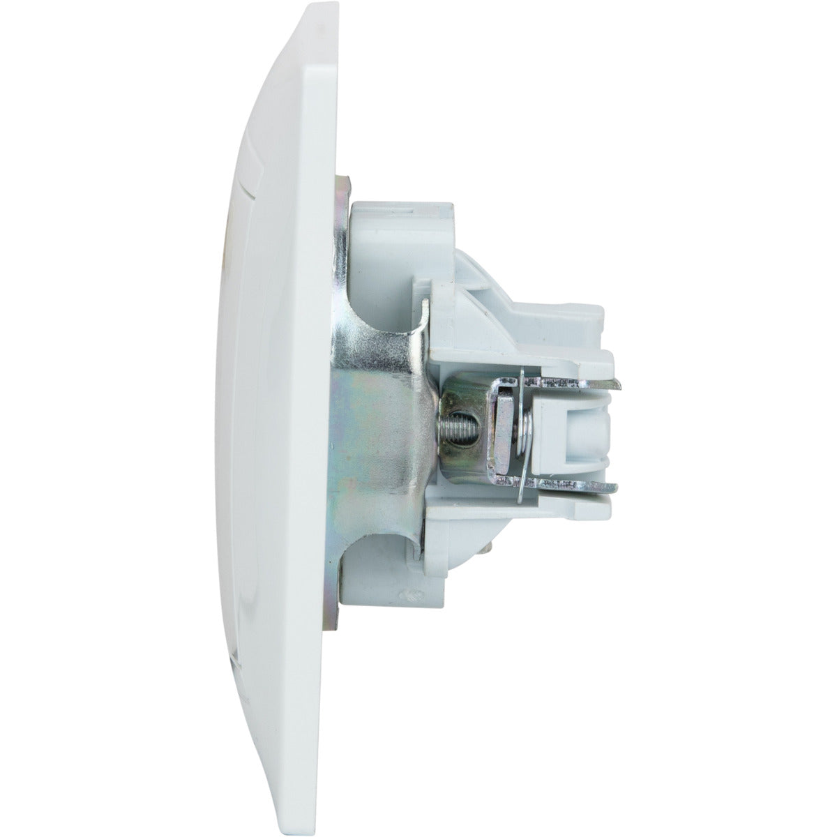 Prise TV encastrée Ø9,52mm Zyna - Blanc - Zenitech