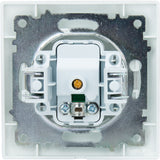 Prise TV encastrée Ø9,52mm Zyna - Blanc - Zenitech