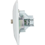 Prise satéléphonelite encastrée mâle Ø7mm type F Zyna - Blanc - Zenitech