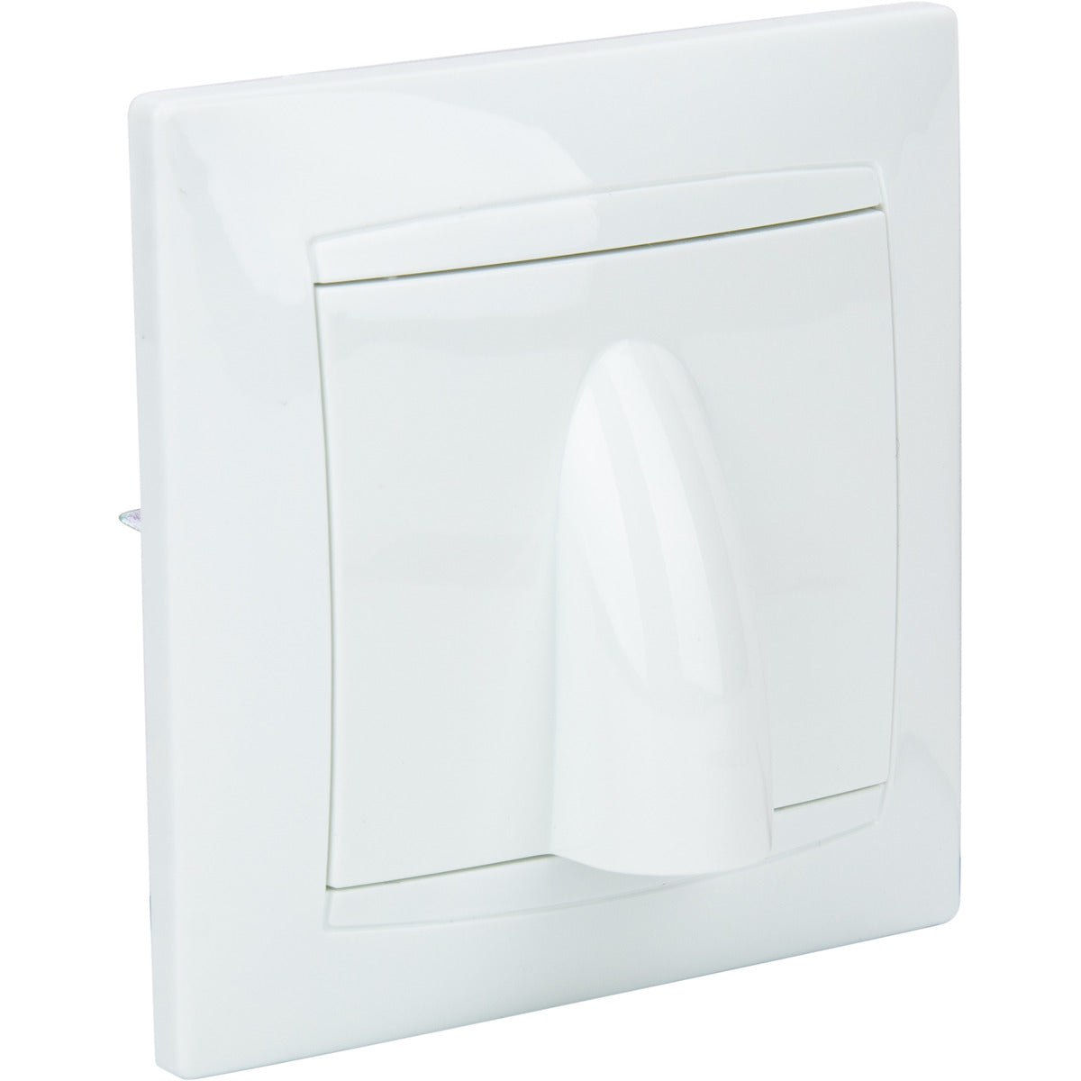 Cache pour sortie de câble Ø5/12mm Zyna - Blanc - Zenitech