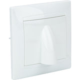 Cache pour sortie de câble Ø5/12mm Zyna - Blanc - Zenitech