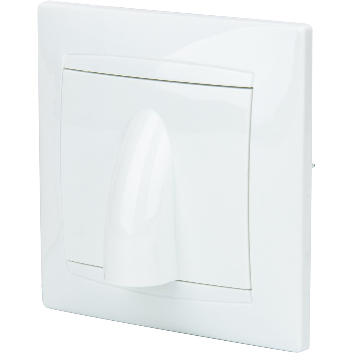 Cache pour sortie de câble Ø5/12mm Zyna - Blanc - Zenitech