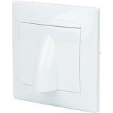 Cache pour sortie de câble Ø5/12mm Zyna - Blanc - Zenitech