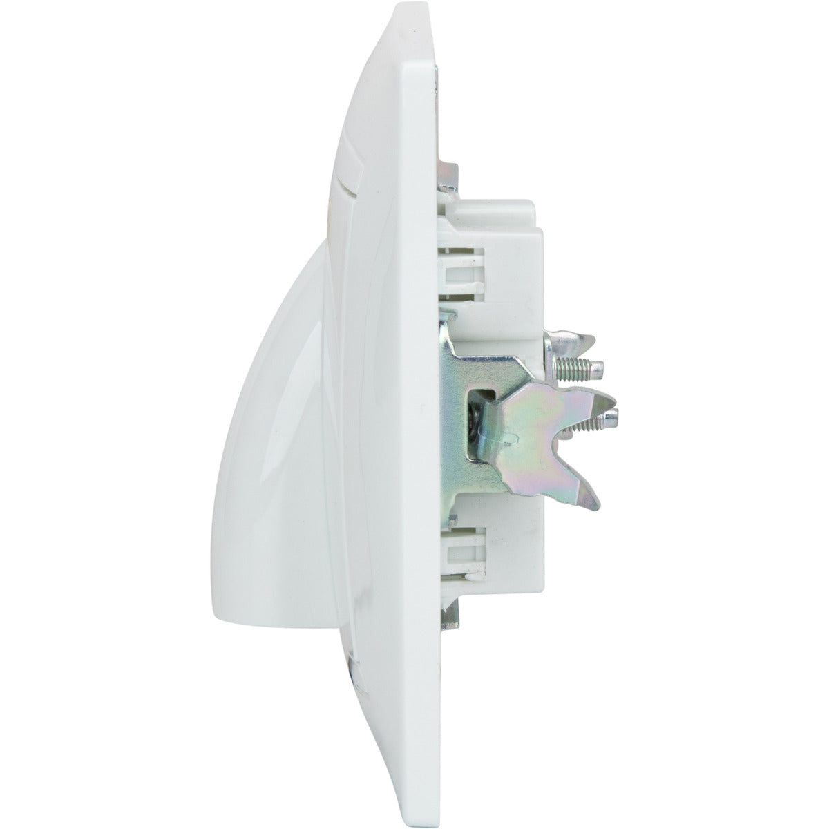 Cache pour sortie de câble Ø5/12mm Zyna - Blanc - Zenitech