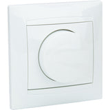 Variateur rotatif encastré 200W Zyna - Blanc - Zenitech