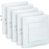 Interrupteur va et vient encastré Zyna Zenitech