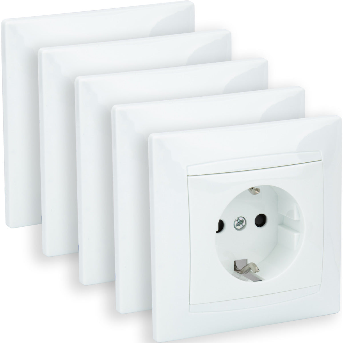 Prise Schuko encastrée Zyna Zenitech