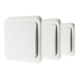 Lot de 3 interrupteurs simples 10A - Zenitech