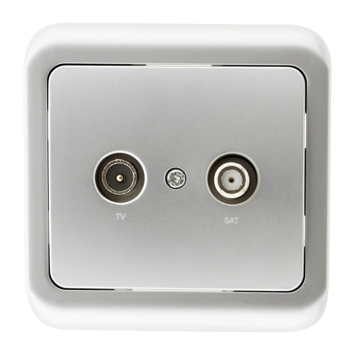 Prise TV radio encastrée IP20 - Zenitech