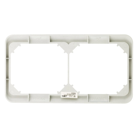Plaque de finition double - Zenitech