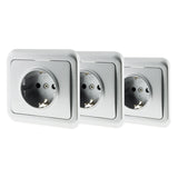 Prise encastrée Schuko 16A Antaria - Zenitech