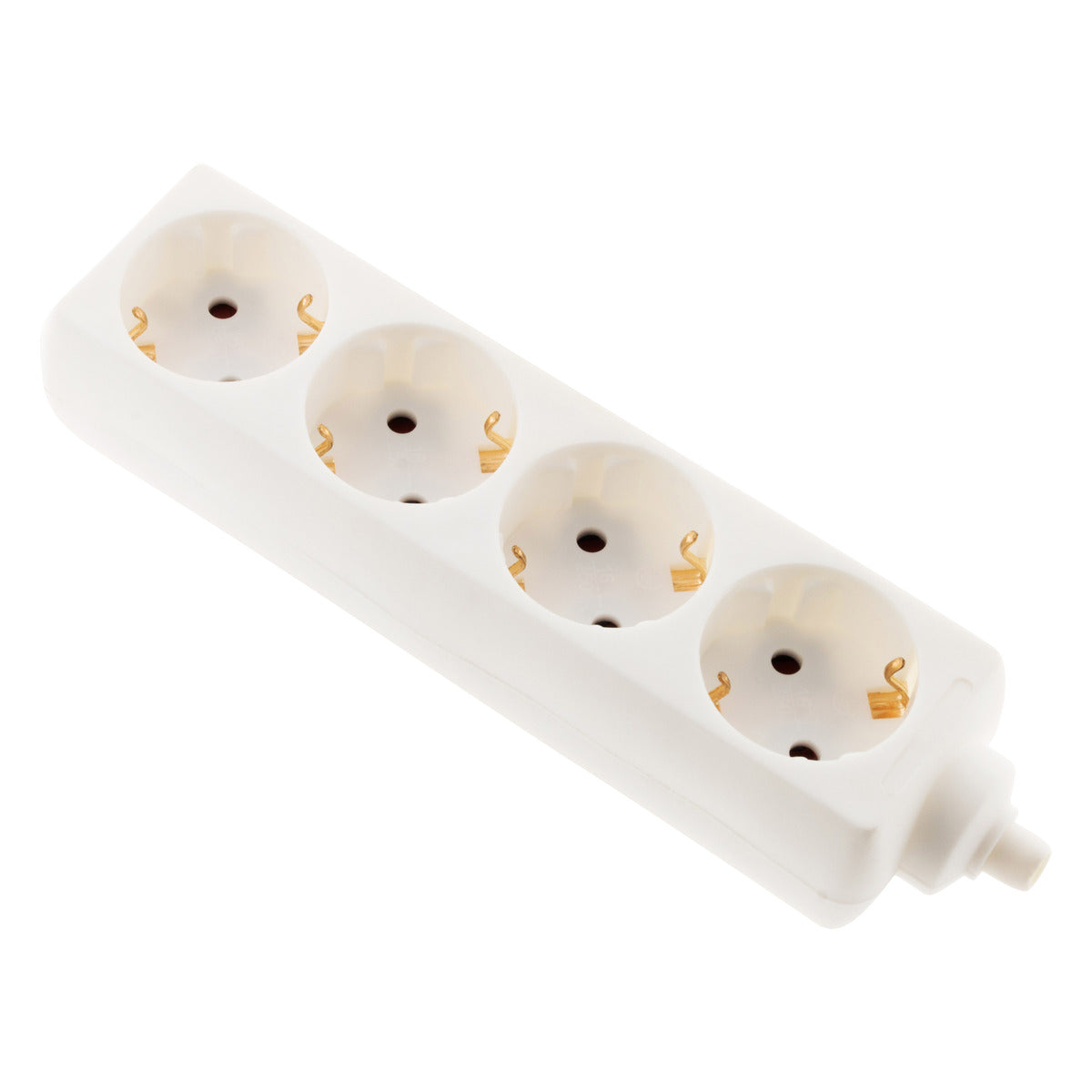 Multiprise Schuko 16A sans câble - blanc - Zenitech