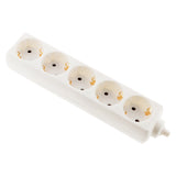 Multiprise Schuko 16A sans câble - blanc - Zenitech