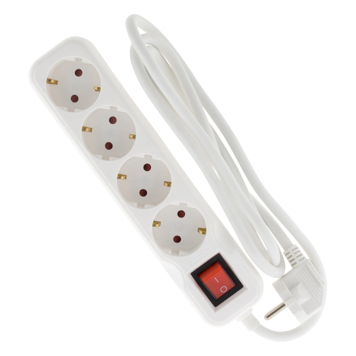 Multiprise Schuko 16A + interrupteur - Zenitech