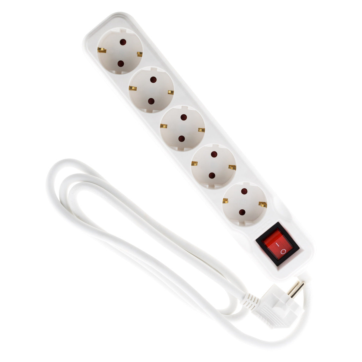 Multiprise Schuko 16A + interrupteur - Zenitech