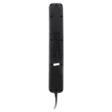 Multiprise Schuko + interrupteur 16A - noir - Zenitech
