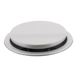 Multiprise encastrable Schuko 3 prises + 2 USB Ø100m - Blanc/Noir - Otio