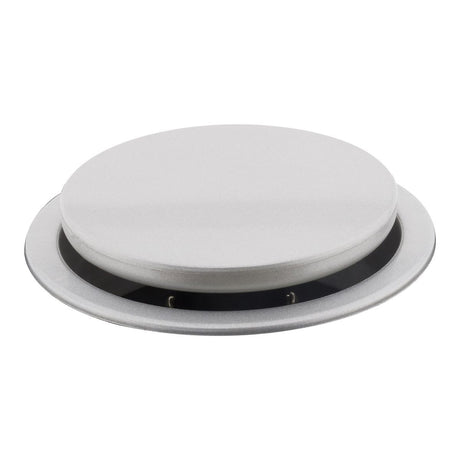 Multiprise encastrable Schuko 3 prises + 2 USB Ø100m - Blanc/Noir - Otio