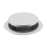 Multiprise encastrable Schuko 3x16A + 2 ports USB A - Blanc/Noir - Otio