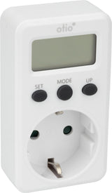 Contrôleur de consommation électrique Schuko - Blanc - Otio