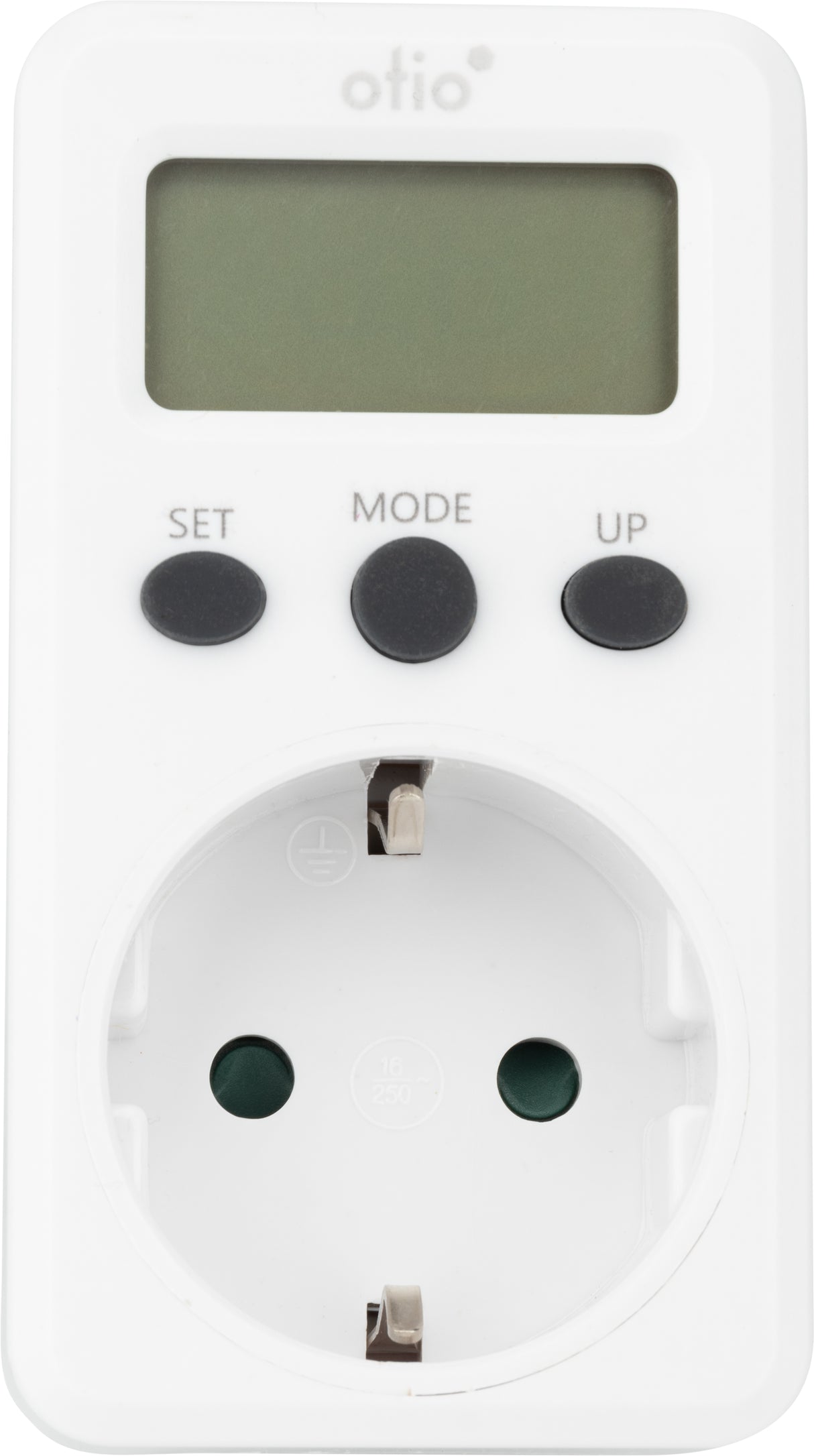 Contrôleur de consommation électrique Schuko - Blanc - Otio