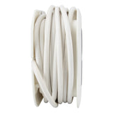 Enrouleur domestique 3 prises Schuko + 2 USB 2,4A 7m - Blanc - Zenitech