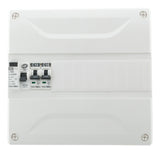 Coffret électrique pré-équipé 13 modules + 1 disjoncteur 10A + 1 disjoncteur 16A + 1 différentiel 40A AC 30mA - Novelec