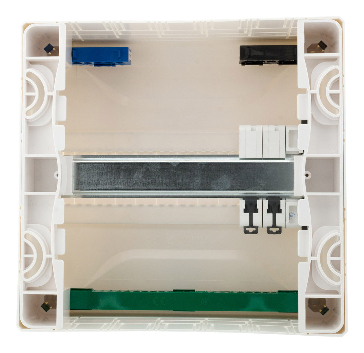 Coffret électrique pré-équipé 13 modules + 1 disjoncteur 10A + 1 disjoncteur 16A + 1 différentiel 40A AC 30mA - Novelec