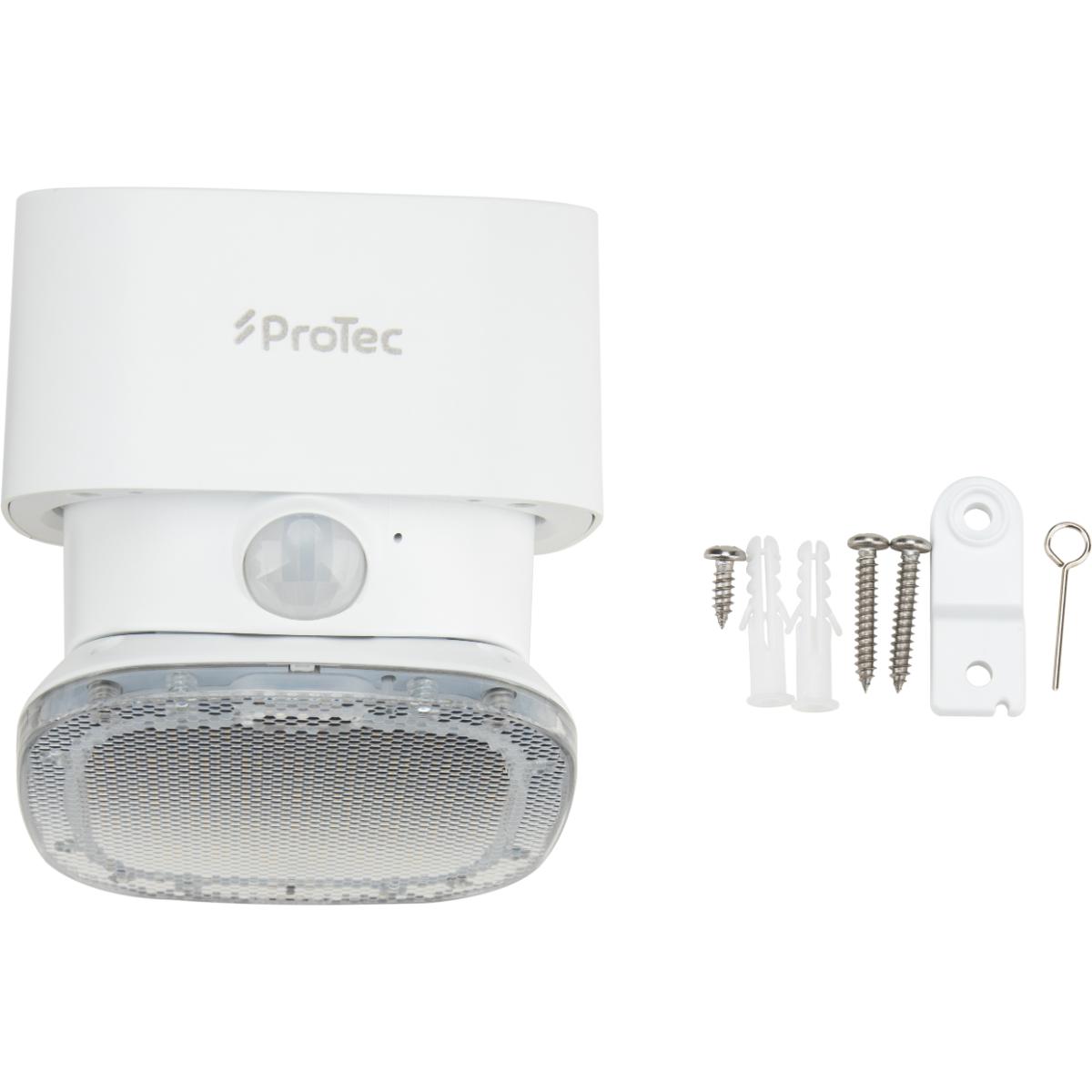 Applique murale solaire LED + détecteur mouvement IP54 - Protec