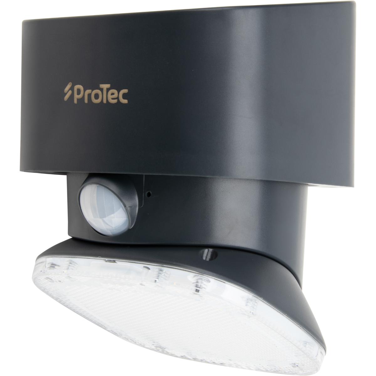 Applique murale solaire LED + détecteur mouvement IP54 - Protec