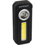 Lampe de poche LED/COB - 300lm - avec piles - Zenitech