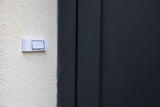 Bouton de sonnette filaire + étiquette porte-nom - Otio