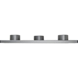 Rail électrique seul en saillie jusqu'à 7 prises + USB - argent - Orium