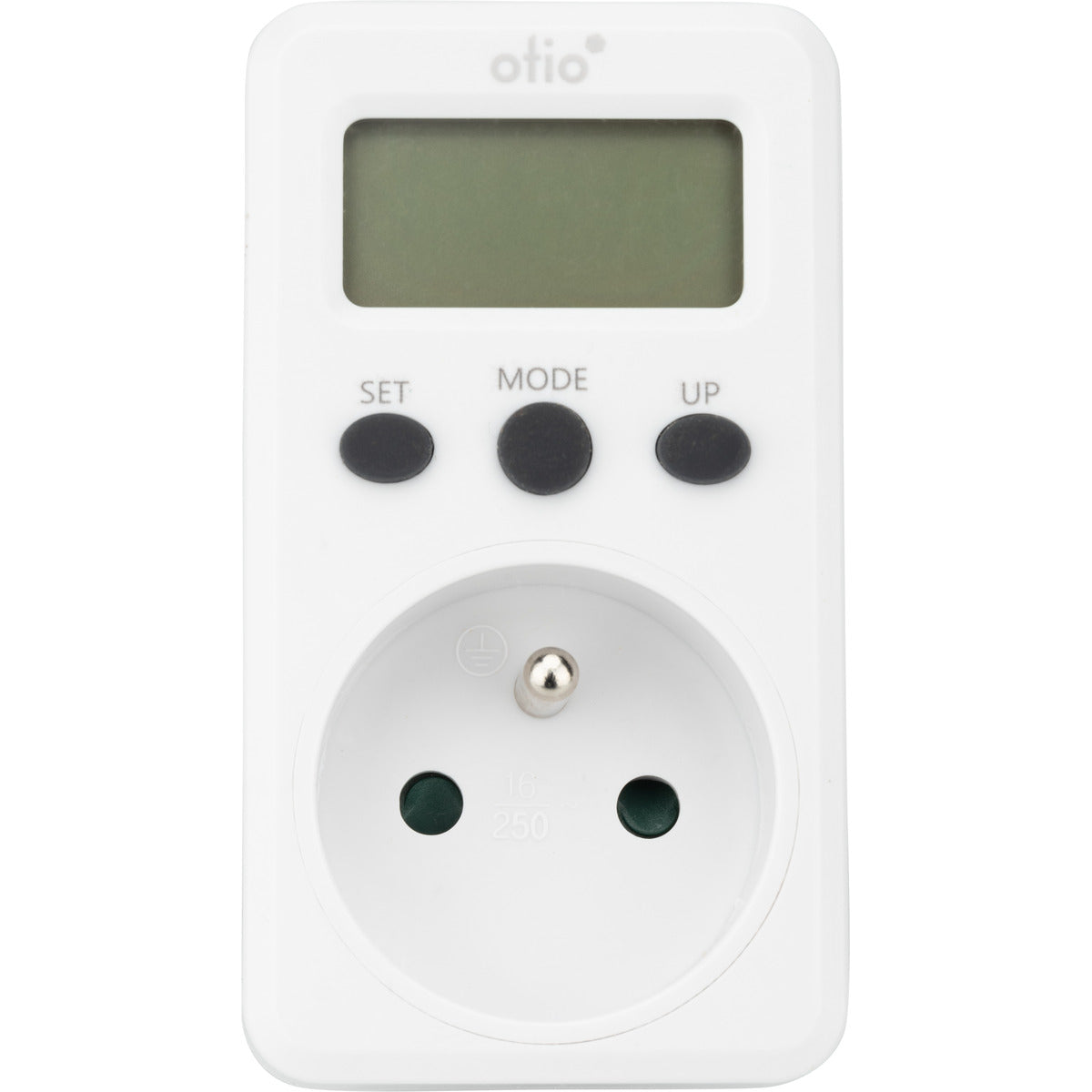 Contrôleur de consommation électrique - 3 indicateurs - Blanc - Otio