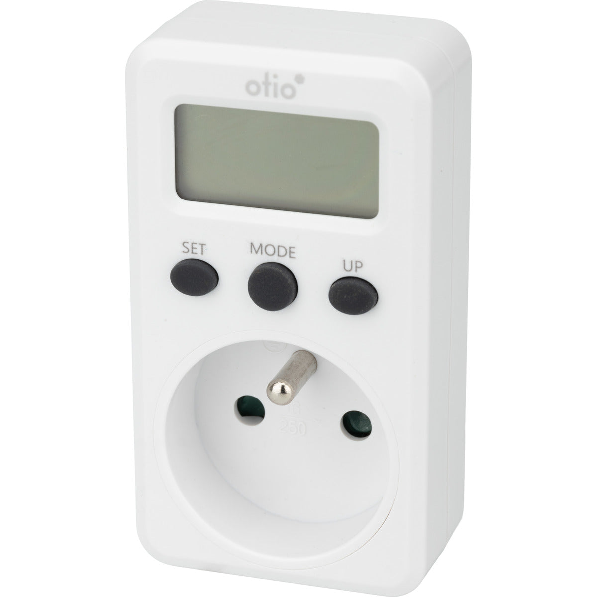 Contrôleur de consommation électrique - 3 indicateurs - Blanc - Otio