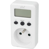 Contrôleur de consommation électrique - 3 indicateurs - Blanc - Otio