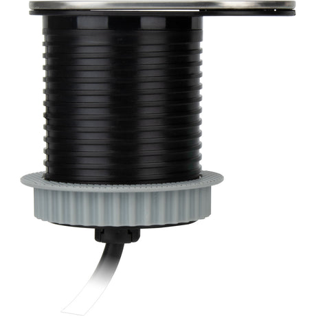 Bloc Gliss encastrable 16A + USB A+C Inox - Otio
