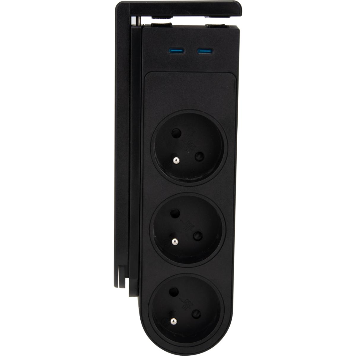 Bloc multiprise Gekko XL 5 prises + 2 USB-C PD 20W - Otio