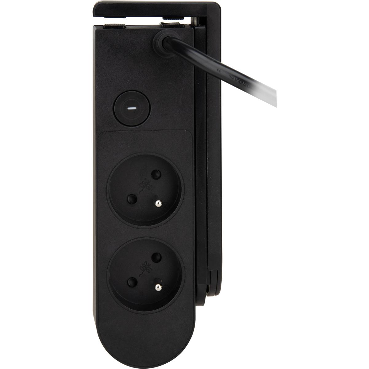 Bloc multiprise Gekko XL 5 prises + 2 USB-C PD 20W - Otio