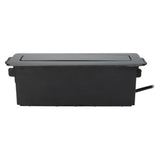 Multiprise rétractable 3 prises Schuko + 2 USB A+C - Noir - Zenitech