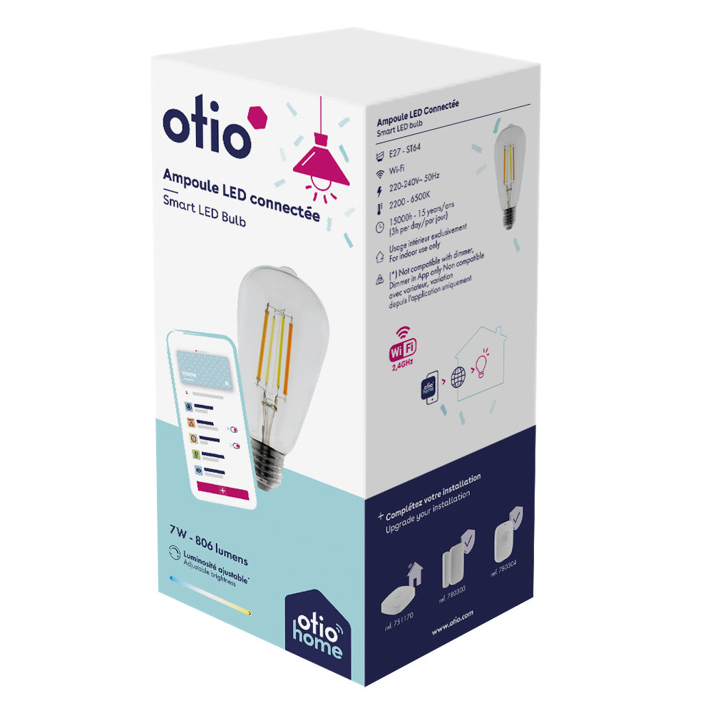 Ampoule WIFI LED E27 7W - Otio