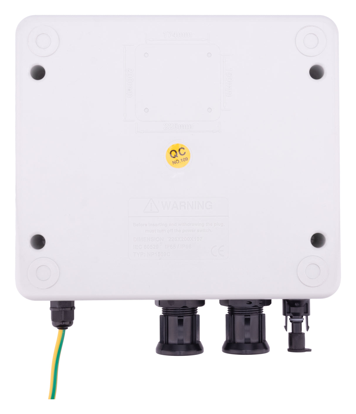 Coffret de protection AC - installation photovoltaïque 4,5/6kW - Protec