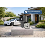 Prise renforcée Easy Charge 3,6 kW IP55 + interrupteur différentiel + disjoncteur - Protec