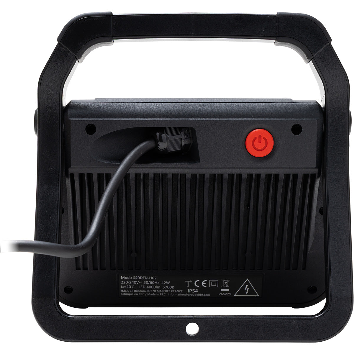 Projecteur de travail LED filaire professionnel jusqu'à 8000lm - IP54 - Protec