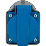 Adaptateur caravane femelle 16A vers mâle CEE17 - Protec