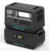Station électrique portable IZYWATT.eco 2048Wh / 2200W + fonction injection réseau réglable 0-800W