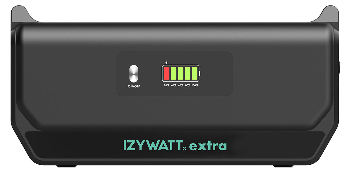 Batterie additionnelle IZYWATT.extra - 2048Wh pour station IZYWATT.eco