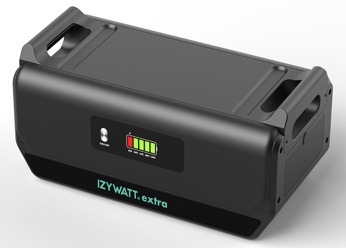 Batterie additionnelle IZYWATT.extra - 2048Wh pour station IZYWATT.eco