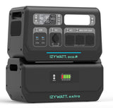 Batterie additionnelle IZYWATT.extra - 2048Wh pour station IZYWATT.eco