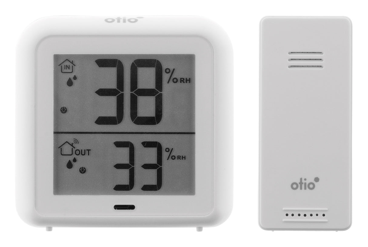 Thermomètre hygromètre capteur sans fil - Otio